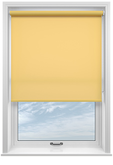 Eco Friendly, Sunny Yellow - Twist&Fit Roller Blind